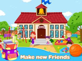 Toon Town: School plakat