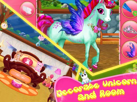 Screenshot 3 for Little Unicorn Care Baby Pony Pet