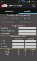 CBM Calculator imagem de tela 1