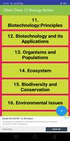 Class 12 Biology Note in Hindi poster