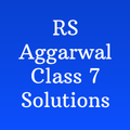 RS Aggarwal Class 7 Solution
