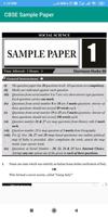 CBSE Sample Paper 2020 - Class 10 स्क्रीनशॉट 3