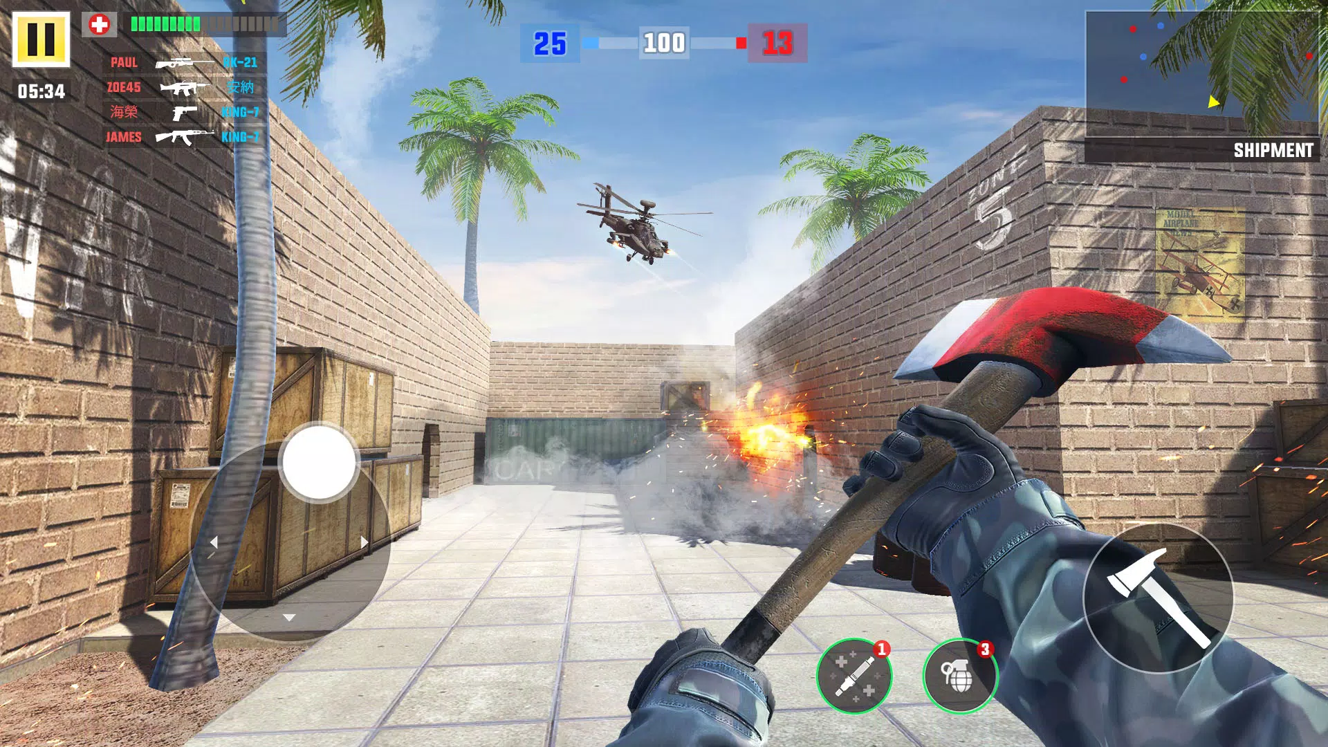 Android 用の Fps Fire Battleground Survival Apk をダウンロード