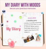 My diary with lock & Journal poster