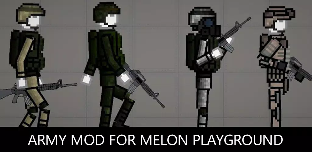 Army mod melon playground for Android - Free App Download