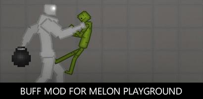 Buff Human Mod For melon poster
