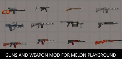 Melon Guns Weapon PlayGround screenshot 1