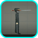 Katana Man Mod For melon APK
