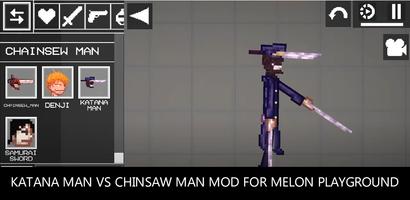 Katana Man Mod For melon screenshot 1