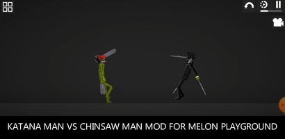 Katana Man Mod For melon screenshot 2