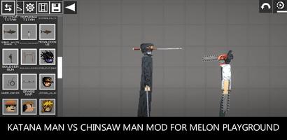 Katana Man Mod For melon screenshot 3
