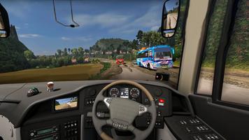 Offroad Bus Simulator 3D Game تصوير الشاشة 1
