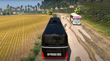 Offroad Bus Simulator 3D Game captura de pantalla 2