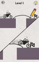 Stickman Bike : jeu de ligne Affiche