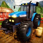 Real Farming Games 2021 - Tractor Driving Sim 3D icône