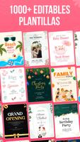 Crear Tarjetas de Invitacion Poster