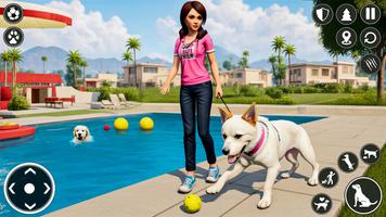 Dog Simulator Puppy Games 3D poster
