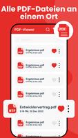 PDF Reader und PDF Viewer Plakat