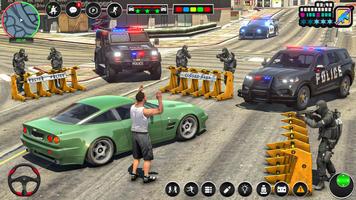 Police Car Sim 3D Thief Chase capture d'écran 3