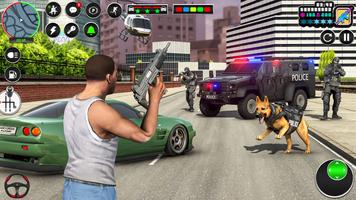 Police Car Sim 3D Thief Chase capture d'écran 1