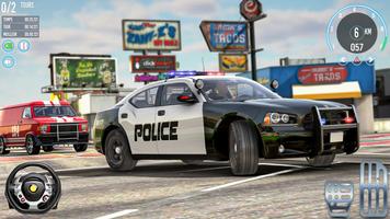 Police Chase Thief Cop Games ポスター