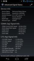 Advanced Signal Status capture d'écran 1