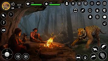 Wild Tiger Sim: Animal Games ポスター