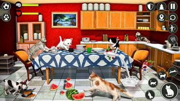 Cat Simulator: Pet Cat Games capture d'écran 3