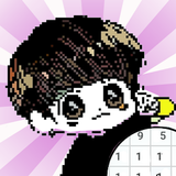 KPOP Army Pixel Art icon