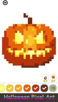 Halloween Color by Number Plakat