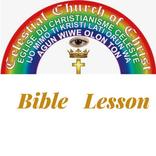 CCC Bible Lesson