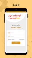 Prudent Client Desk Cartaz