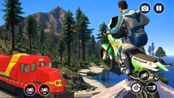 Train Track Bike Riding game capture d'écran 3