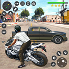 Highway Bike Riding Game آئیکن