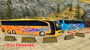 Mountain Road Bus Driving Game 截图 1