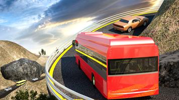 Mountain Road Bus Diving Game скриншот 1