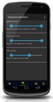 Exposure calculator screenshot 1