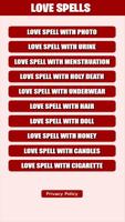 برنامه‌نما LOVE SPELLS 【VERY EFFECTIVE】 عکس از صفحه