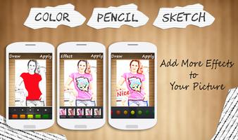 Efek warna Pensil Sketsa screenshot 1