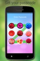 Passcode Flowers Lock Screen poster