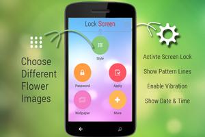 Passcode Flowers Lock Screen screenshot 1