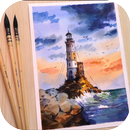 Watercolor Painting Design APK