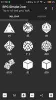 RPG Simple Dice پوسٹر