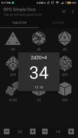 RPG Simple Dice ภาพหน้าจอ 1