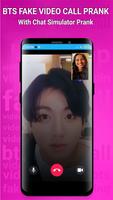 BTS Fake Video Call Prank اسکرین شاٹ 3
