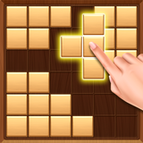 wood block - block puzzle game ikon