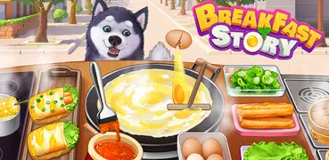 朝食屋物語：クッキング料理ゲーム，レストラン食堂経営ゲーム