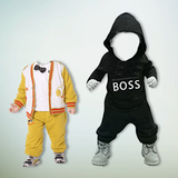 Cute Baby Boy Photo Suit icon