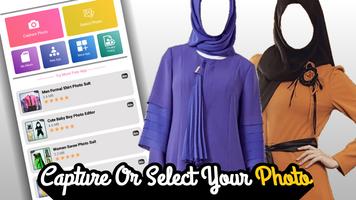 Hijab Photo Suit Editor imagem de tela 3