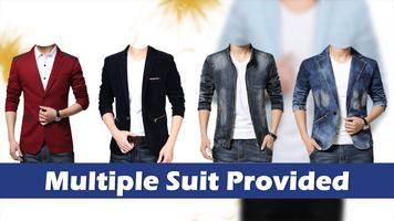 Man Blazer Photo Suit постер